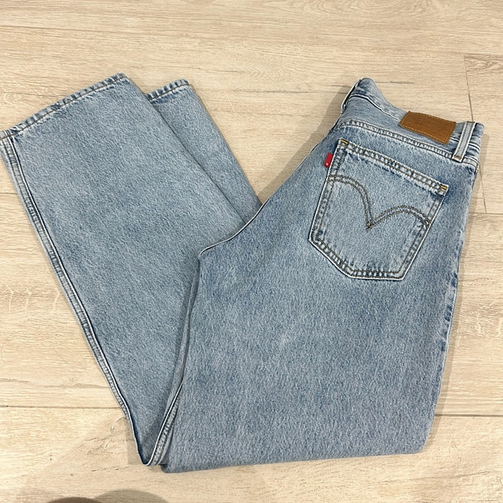 Levi's Light Blue Straight Leg Women's Jeans
